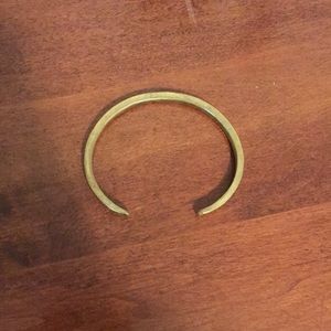 Studebaker Solid Brass Classic Cuff Bangle